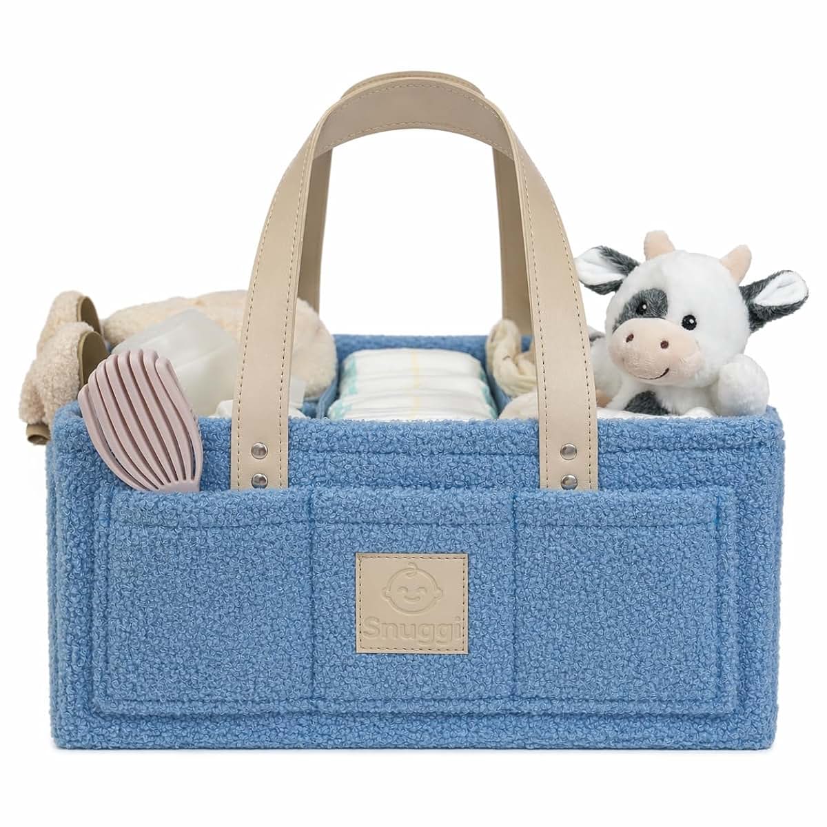 Snuggi Diaper Caddy Organizer for Portable Nursery Storage