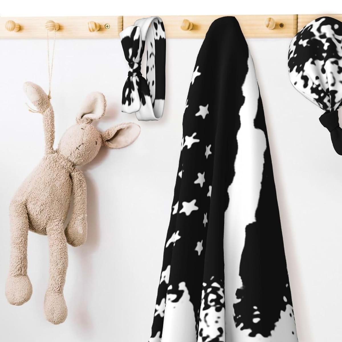 HavLik Duck Hunting Pattern Swaddle Blanket And Headband Set