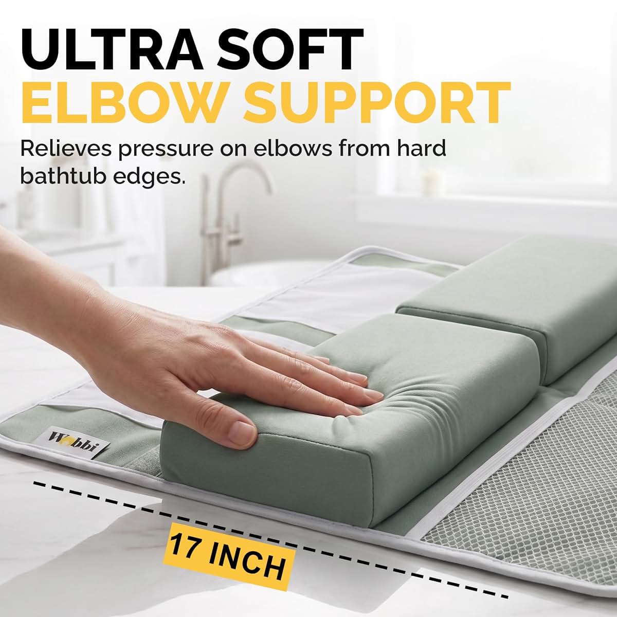 Wobbi Baby Bath Kneeler And Elbow Rest Pad Set (photo 3)
