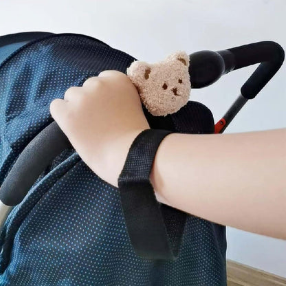 PLCPDM Stroller Safety Wrist Strap Pushchair Security Leash Sliding Prevent Armrest Hanging Strap for Prams Stroller (photo 3)