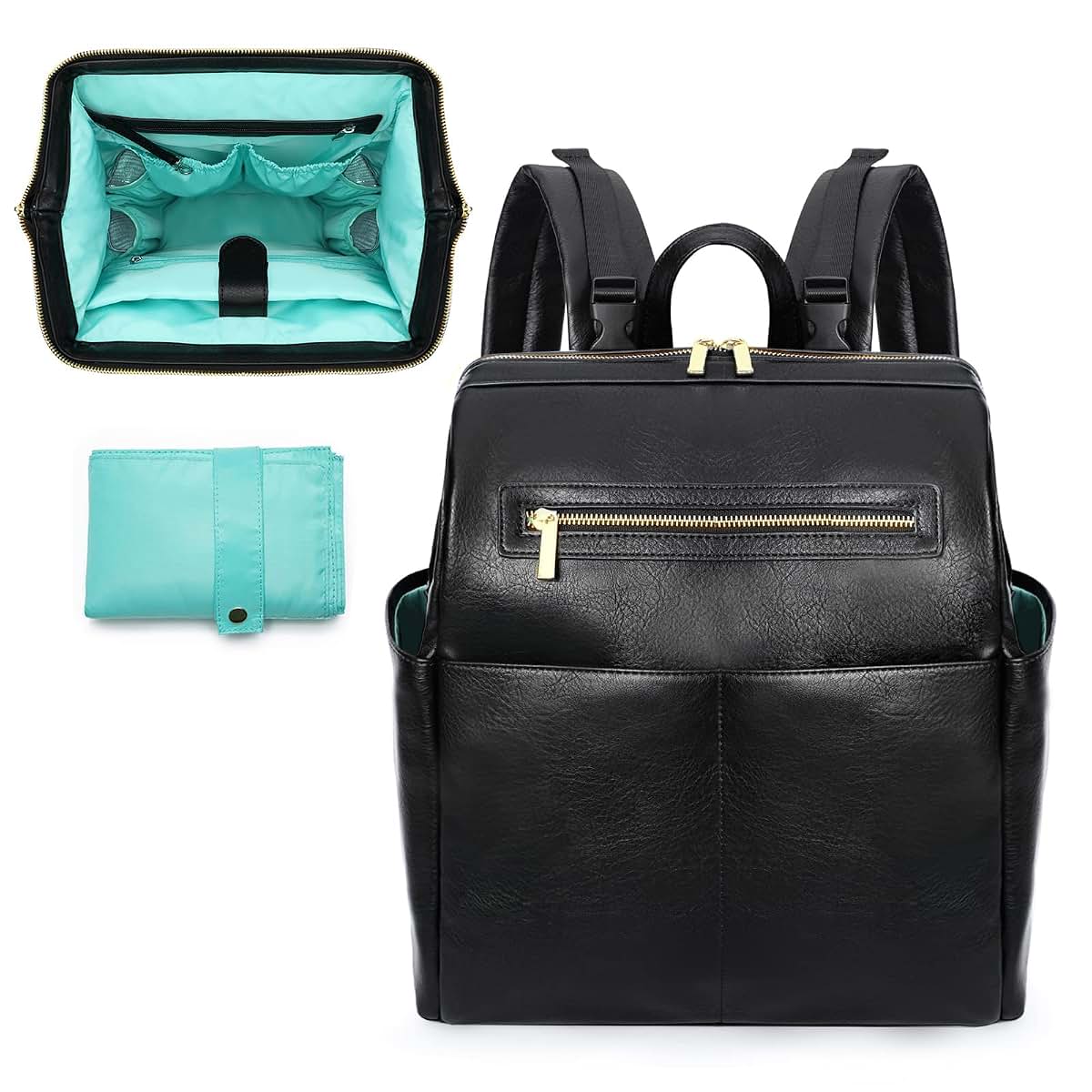 Mominside Diaper Bag Backpack | Large Capacity Baby Organizer