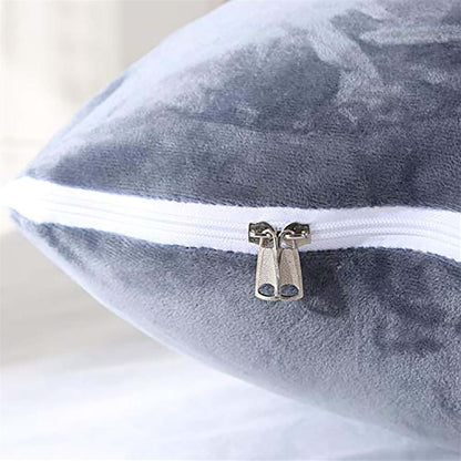 Treeyx Velvet Washable Cover Full Body Contour U Pillow (photo 2)