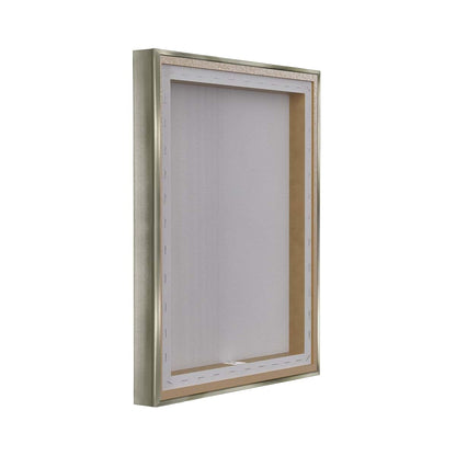 Only Love Can Heart Canvas Wall Art in Floater Frame