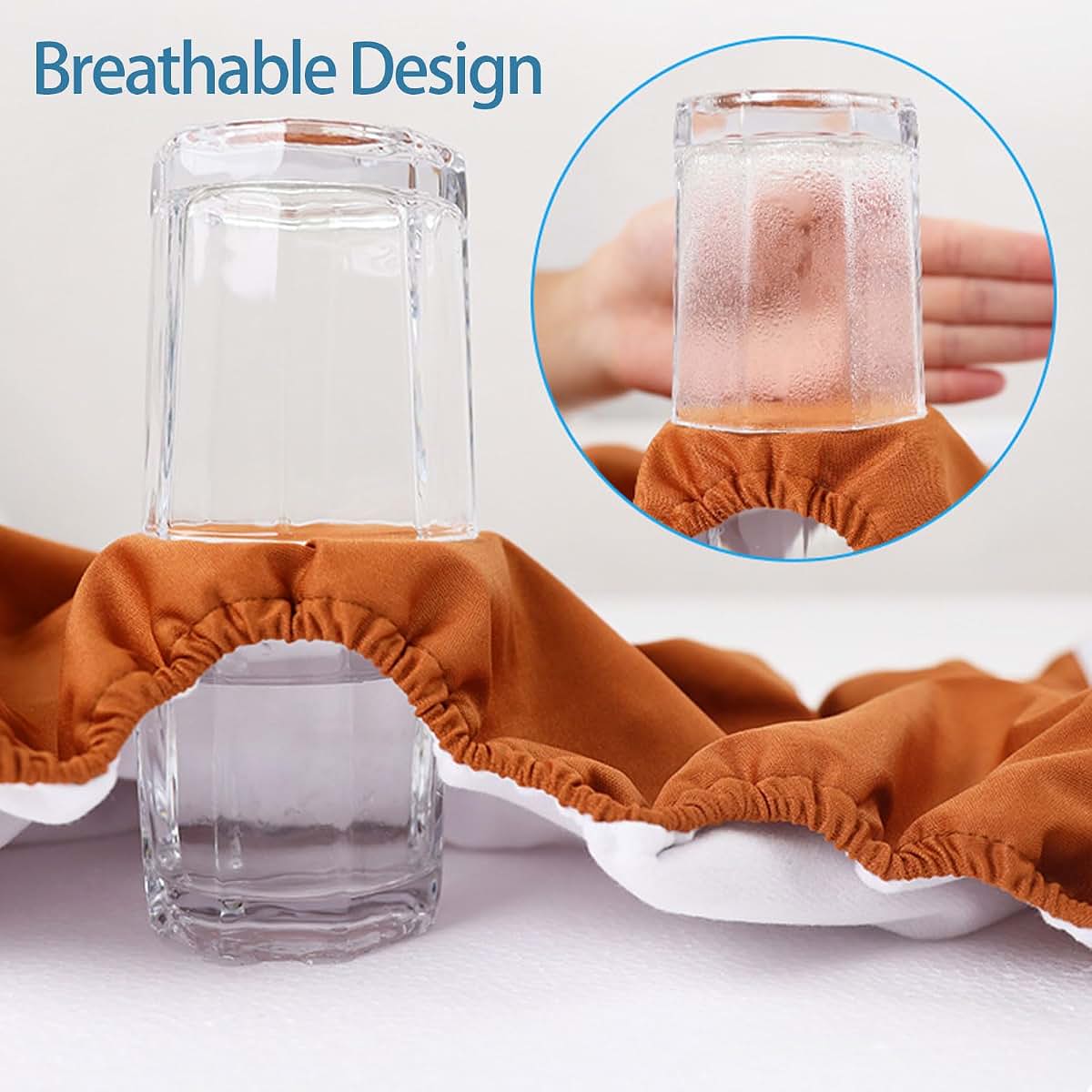 Zetiling Reusable Adult Cloth Diaper Cover with Adjustable Hook and Loop Waist, Light Pink (photo 3)