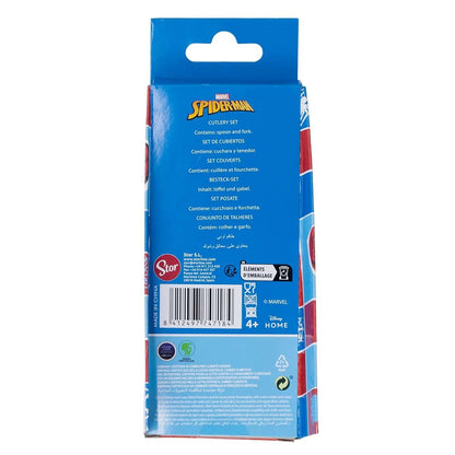 Stor Spider-Man Children's Stainless Steel Spoon and Fork