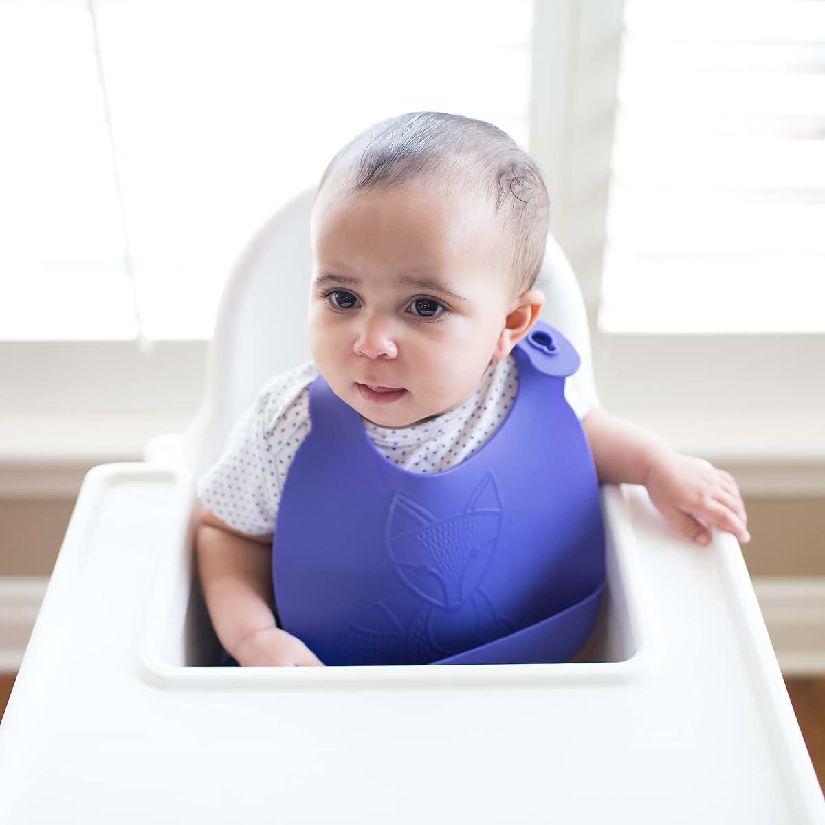 Dr. Brown's Silicone Baby Bib with Catch Pocket, 2 Pack