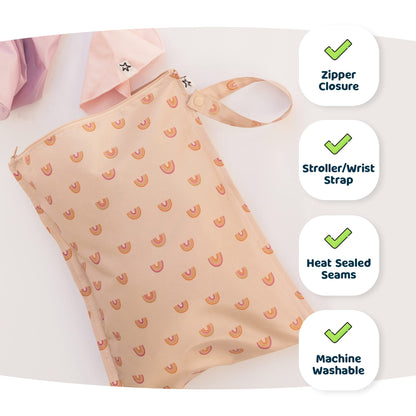 Tiny Twinkle Mess Proof Wet Bags 2-Pack