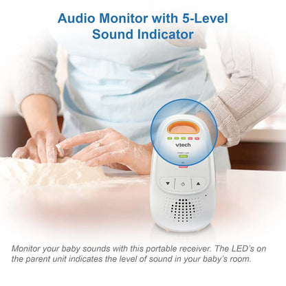 VTech DM1411 Audio Baby Monitor & Portable Soother for Nursery Use