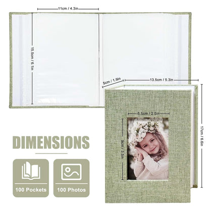HoneyTolly Photo Album - Linen Hardcover Keepsake Book