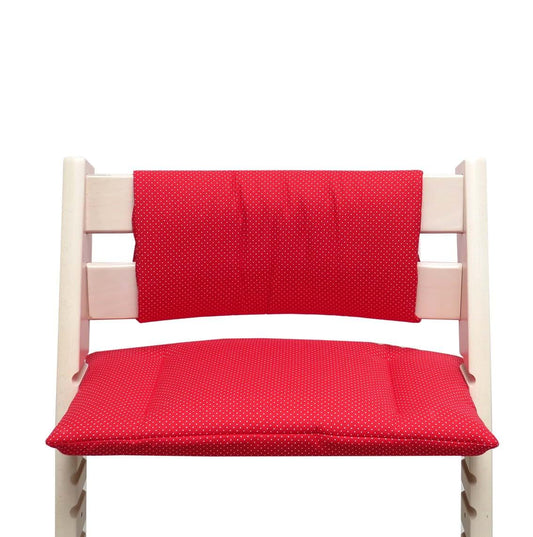 Blausberg Cushion Set Junior for Stokke Tripp Trapp High Chair - Red Dots