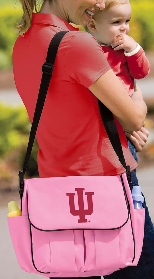 Broad Bay Indiana University Diaper Bag Official IU Logo Baby Bag