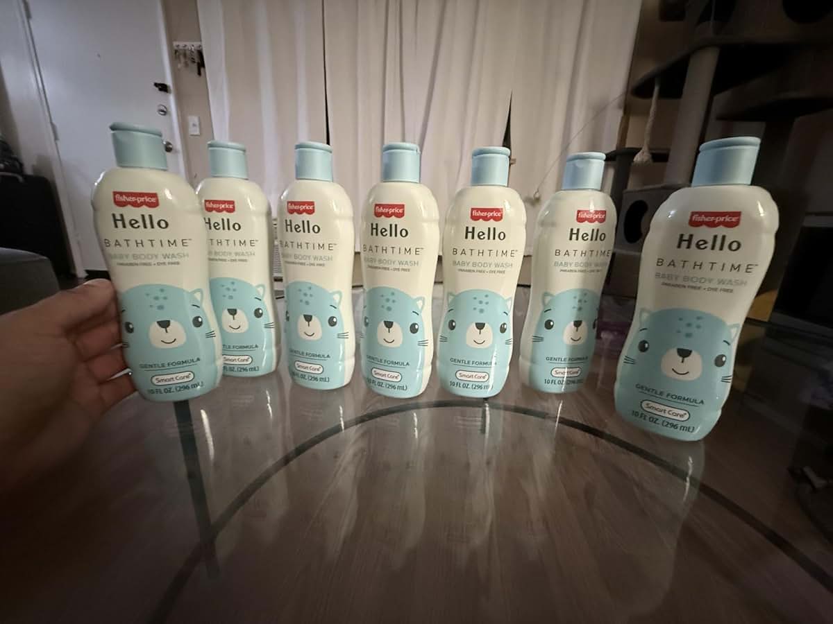 Fisher-Price Hello Bath Time Body Wash for Cleansing