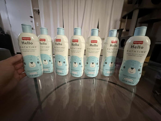 Fisher-Price Hello Bath Time Body Wash for Cleansing
