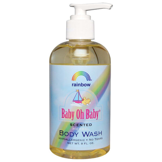 Rainbow Research Baby Oh Baby Herbal Body Wash, 8 Fl Oz