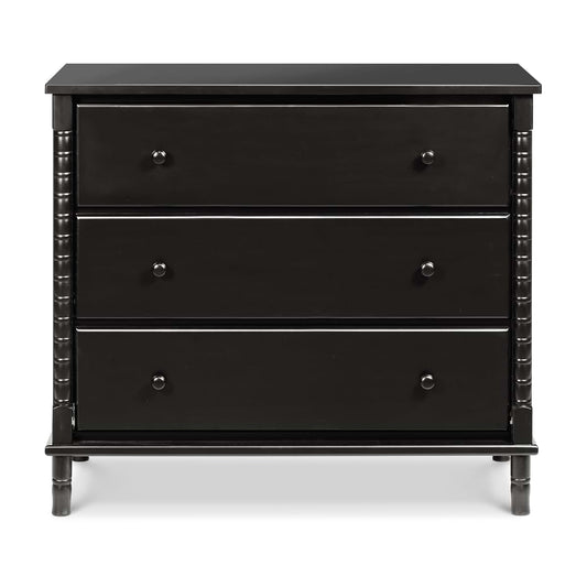DaVinci Jenny Lind Spindle 3-Drawer Dresser in Ebony