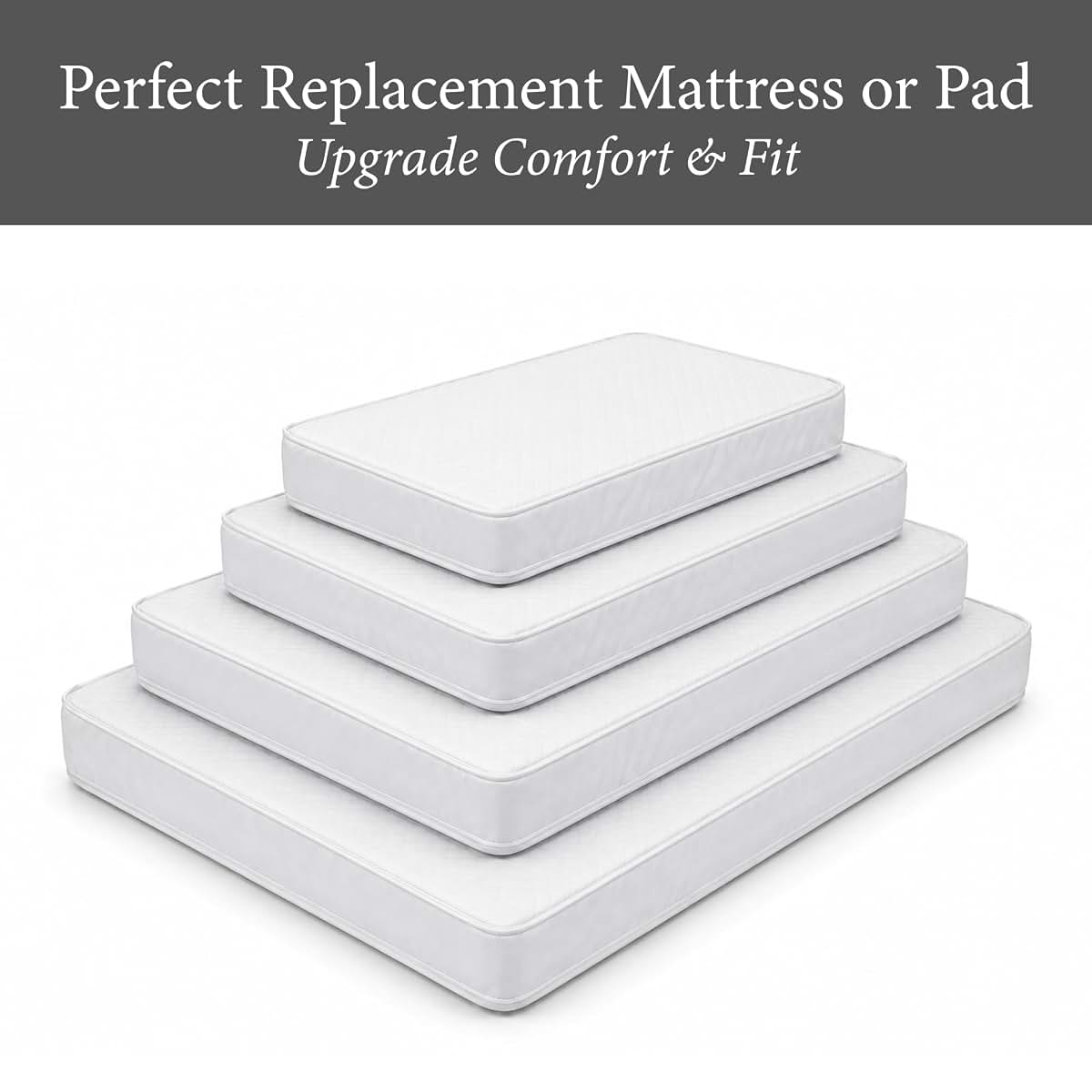 Ababy Bassinet & Cradle Mattress With Waterproof Vinyl Cover (photo 3)