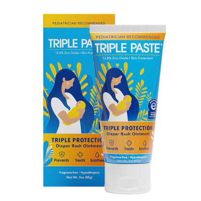 Triple Paste Diaper Rash Cream - 3 oz Tube