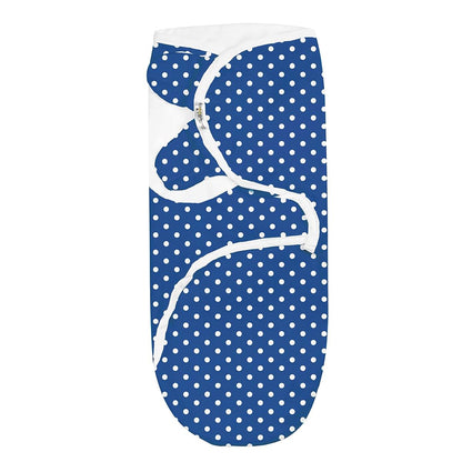 BaeBae Goods Navy Bicycles Swaddle Blanket wrap (S/M) (photo 3)