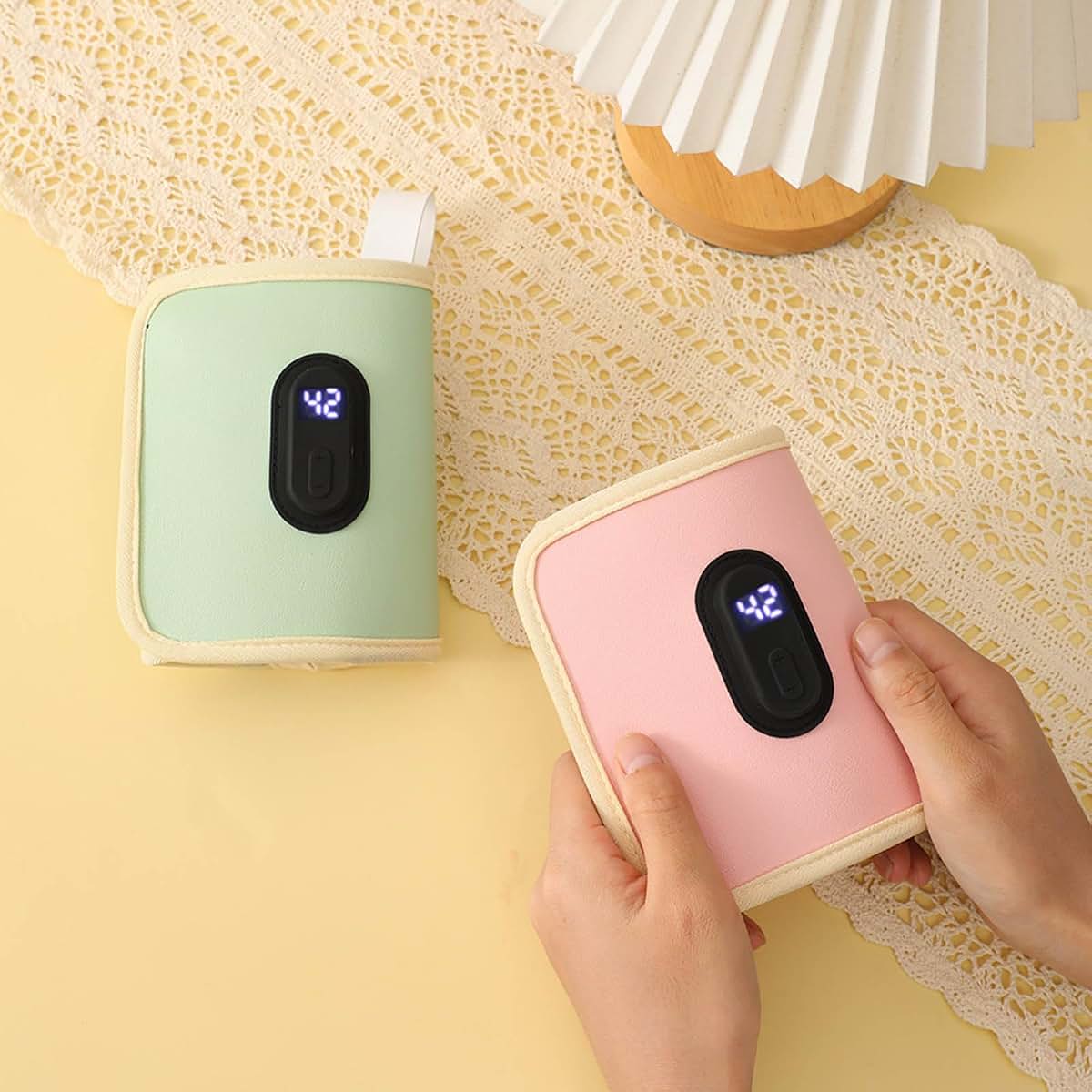 Tianquxngi Digital Display Portable Milk Bottle Warmer Sleeve (photo 3)
