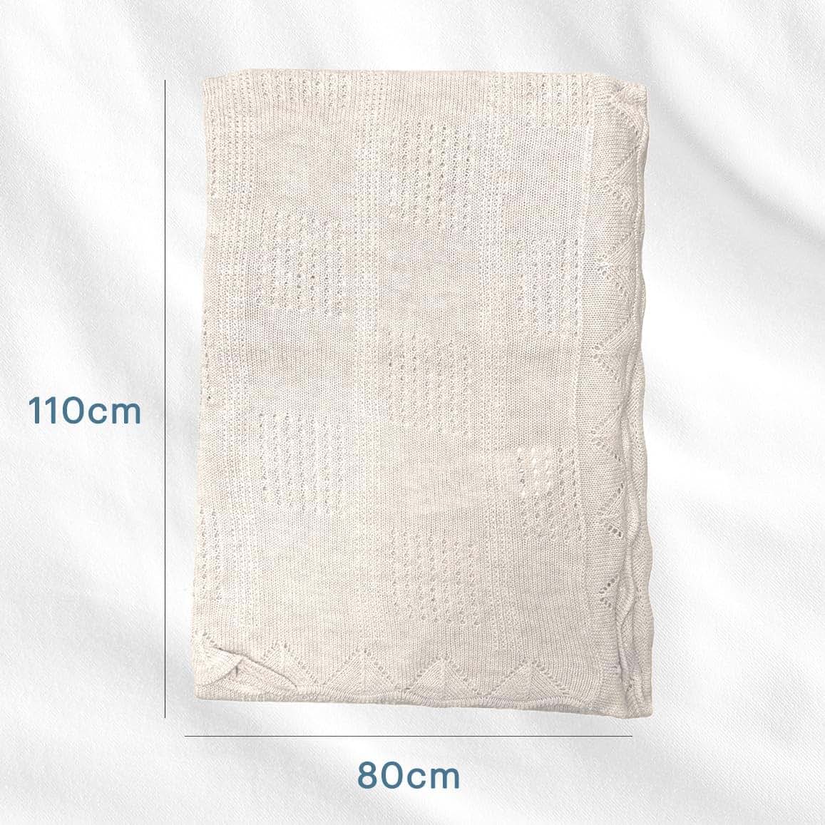 Decozen Baby Bright Swaddle Blanket - Cream (photo 3)