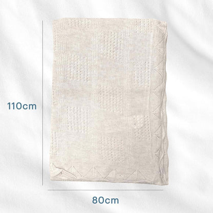 Decozen Baby Bright Swaddle Blanket - Cream (photo 3)