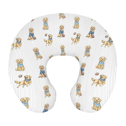 BabyOneStop Nursing Pillow Cover Vintage Golden Retriever Dog