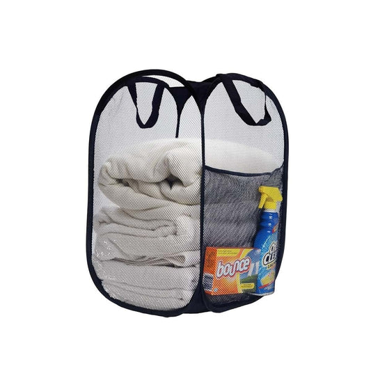 Best Music Posters Folding Pop-up Portable Mesh Laundry Hamper
