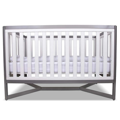 Polyfill Toddler Comforter for Crib and Bed, Lightweight White Quilt (photo 2)