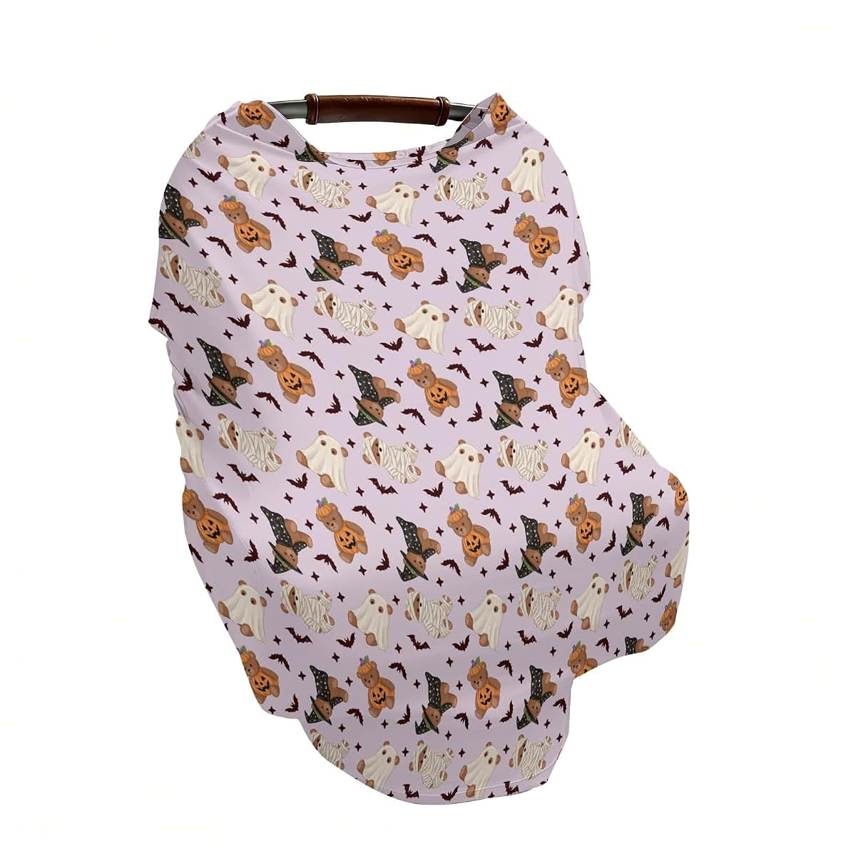 Selgkds Halloween Bear Car Seat Cover and Nursing Canopy (photo 2)