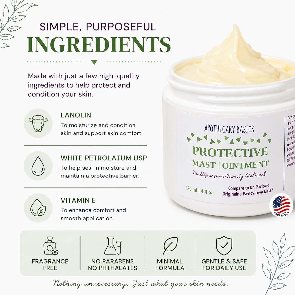 IEG Store Protective Lanolin Ointment - Handmade in USA - 4 fl oz (120 mL) (photo 4)
