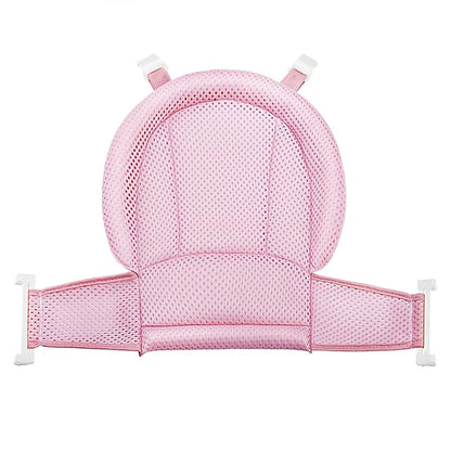 RUIXIA Universal Adjustable Baby Bath Tube Support Mesh Net Soft Breathable Infants Shower Pad Bathing Mat 4-Points