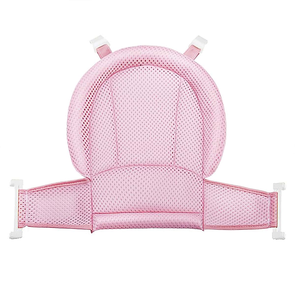 RUIXIA Universal Adjustable Baby Bath Tube Support Mesh Net Soft Breathable Infants Shower Pad Bathing Mat 4-Points