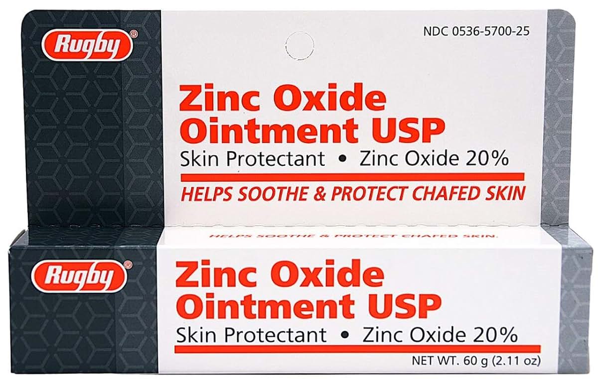 Rugby Laboratories Zinc Oxide 20 Skin Protectant Ointment