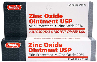 Rugby Laboratories Zinc Oxide 20 Skin Protectant Ointment
