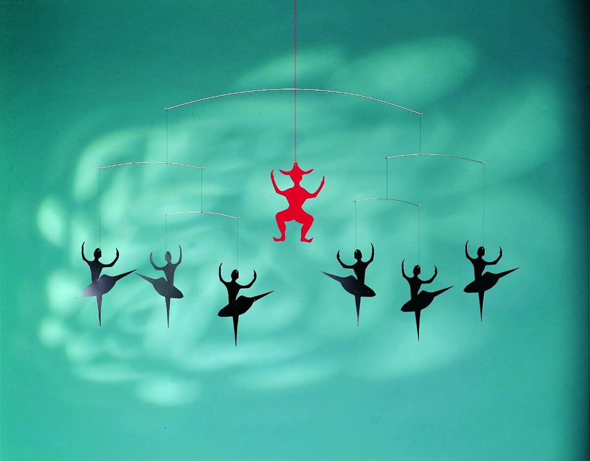 Flensted Mobiles H.C. Andersen Ballet Hanging Nursery Mobile (photo 2)