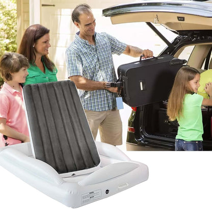 Inflatable Toddler Travel Bed with Safety Sides and Electric Pump