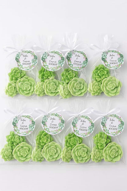 Amy's Bubbling Boutique Personalized Succulent Baby Shower Favors (photo 3)