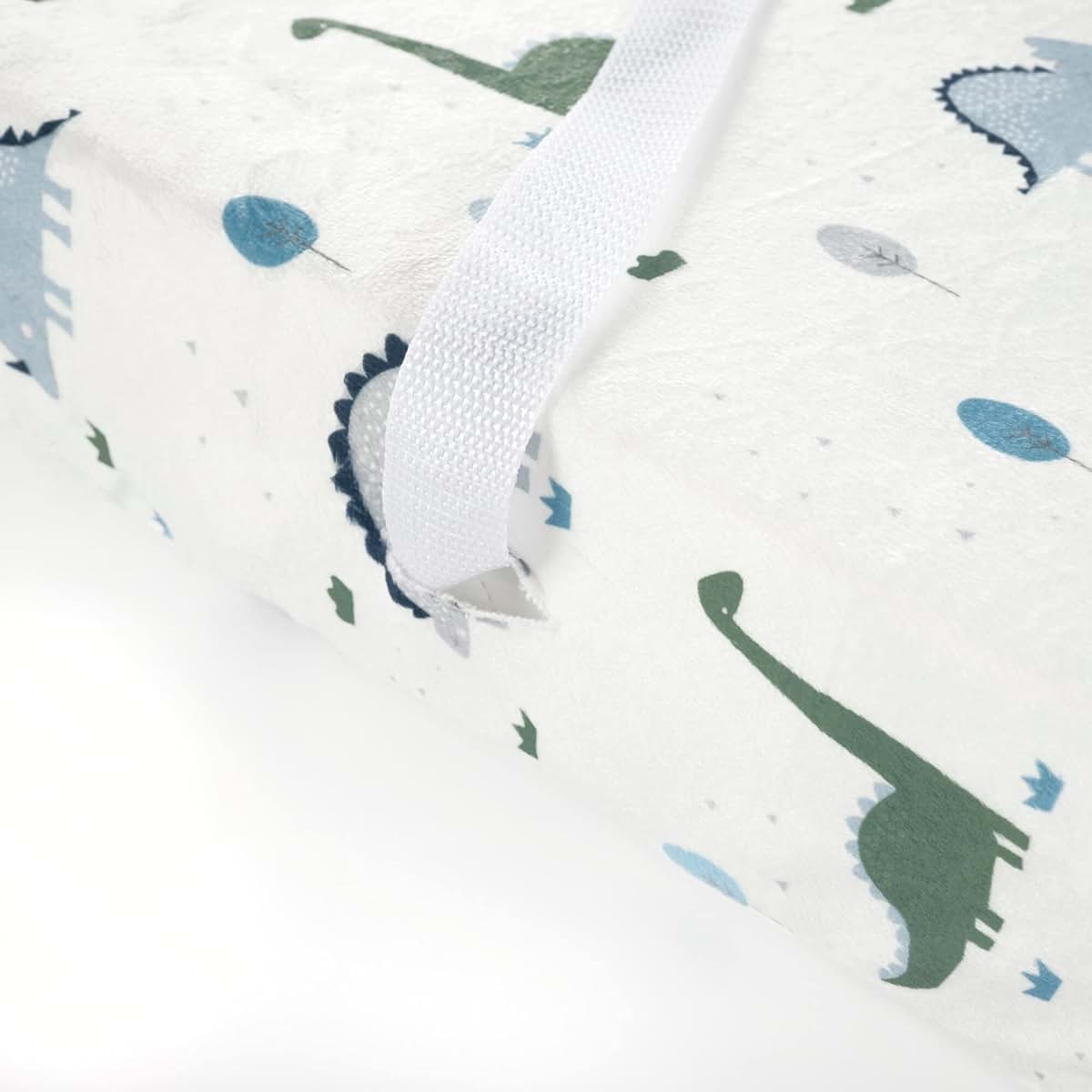 Lush Decor Baby Dinosaurs Roar Soft And Plush Changing Pad Cover (photo 3)