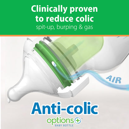 Dr. Brown's Natural Flow Anti-Colic Glass Baby Bottle 5oz