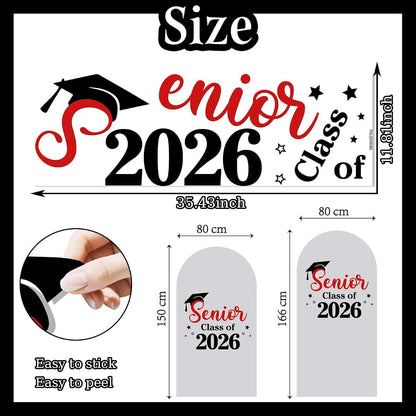 BabyOneStop Senior Class Of 2026 Graduation Wall Decal Sticker