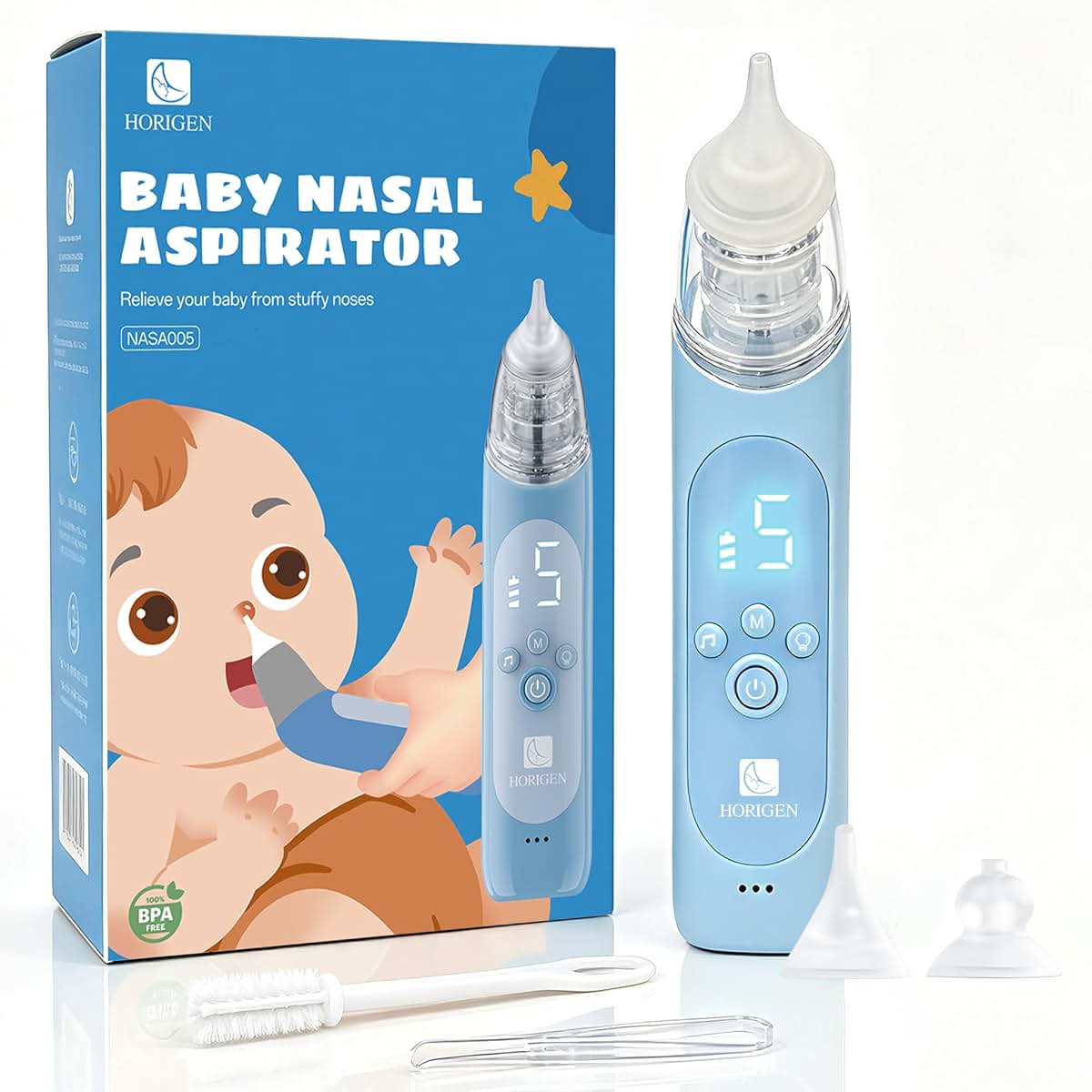 BabyOneStop Electric Nasal Aspirator for Baby & Toddler