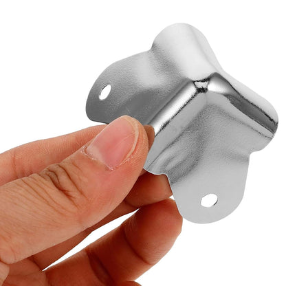DIKACA Metal Corner Protectors for Speakers and Furniture Guards