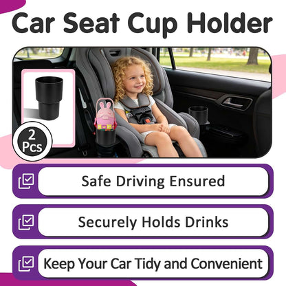 Bookiq 2 Pcs Cup Holder Adapter for Nuna Car Seats