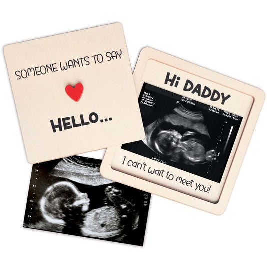 Hangwoous Hi Daddy Pregnancy Announcement Frame for Husband