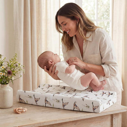 Cotton Changing Pad Covers for Nursery | 4-Pack Sheet Set