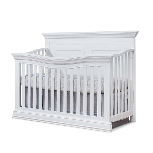 Sorelle Paxton 4-in-1 Convertible Pine Wood Crib in White
