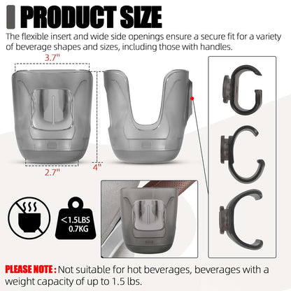 LuQiBabe Baby Stroller Cup Holder for Uppa-Baby Vista and Cruz Strollers (photo 2)
