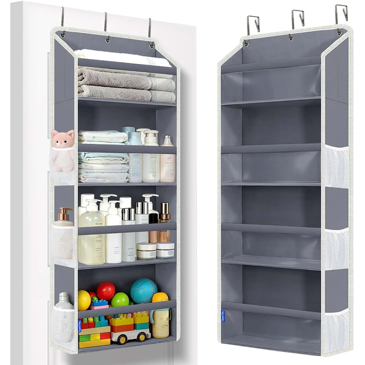 Roomtalk 17" Wide Over The Door Organizer With 4 Shelves