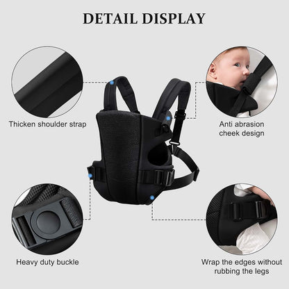Ocanoiy Breathable Baby Carrier for Infant and Toddler Support