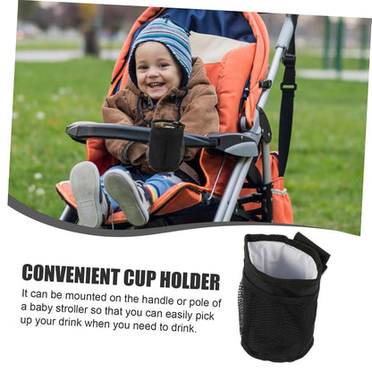 Stroller Cup Holder Organizer for Bottles and Drinks